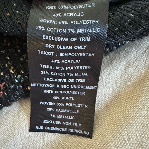 James Coviello Knit and Embroidered Short Sleeve Sweater - Picture 5 of 5